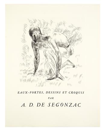 (SEGONZAC, ANDRÉ DUNOYER DE.) Giraudoux, Jean. Le Sport.